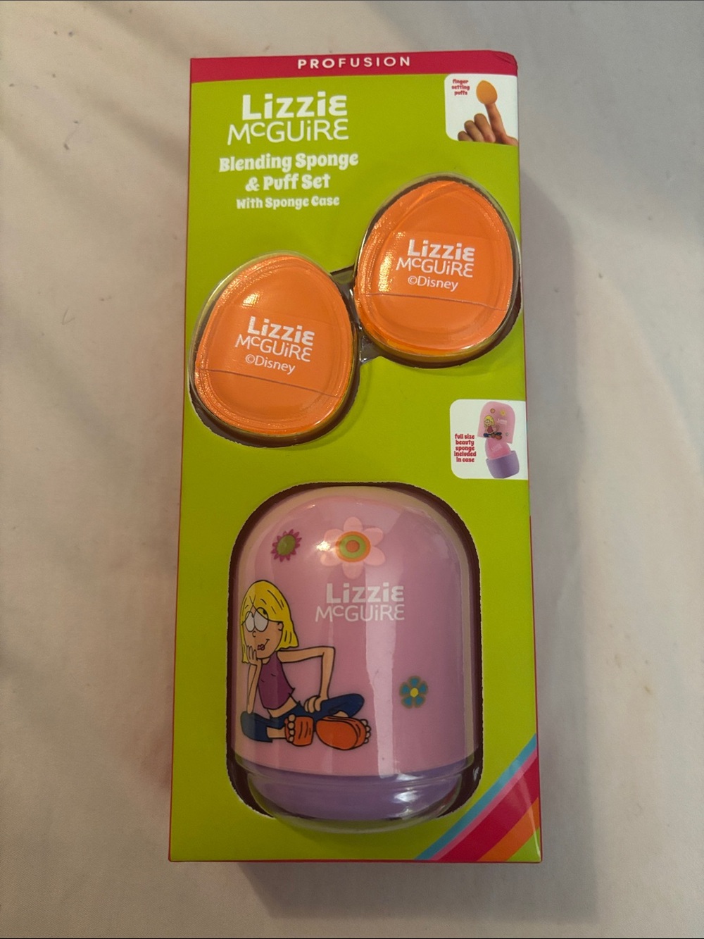Lizzie McGuire Profusion Blending Sponge & Puff Set BNIB
